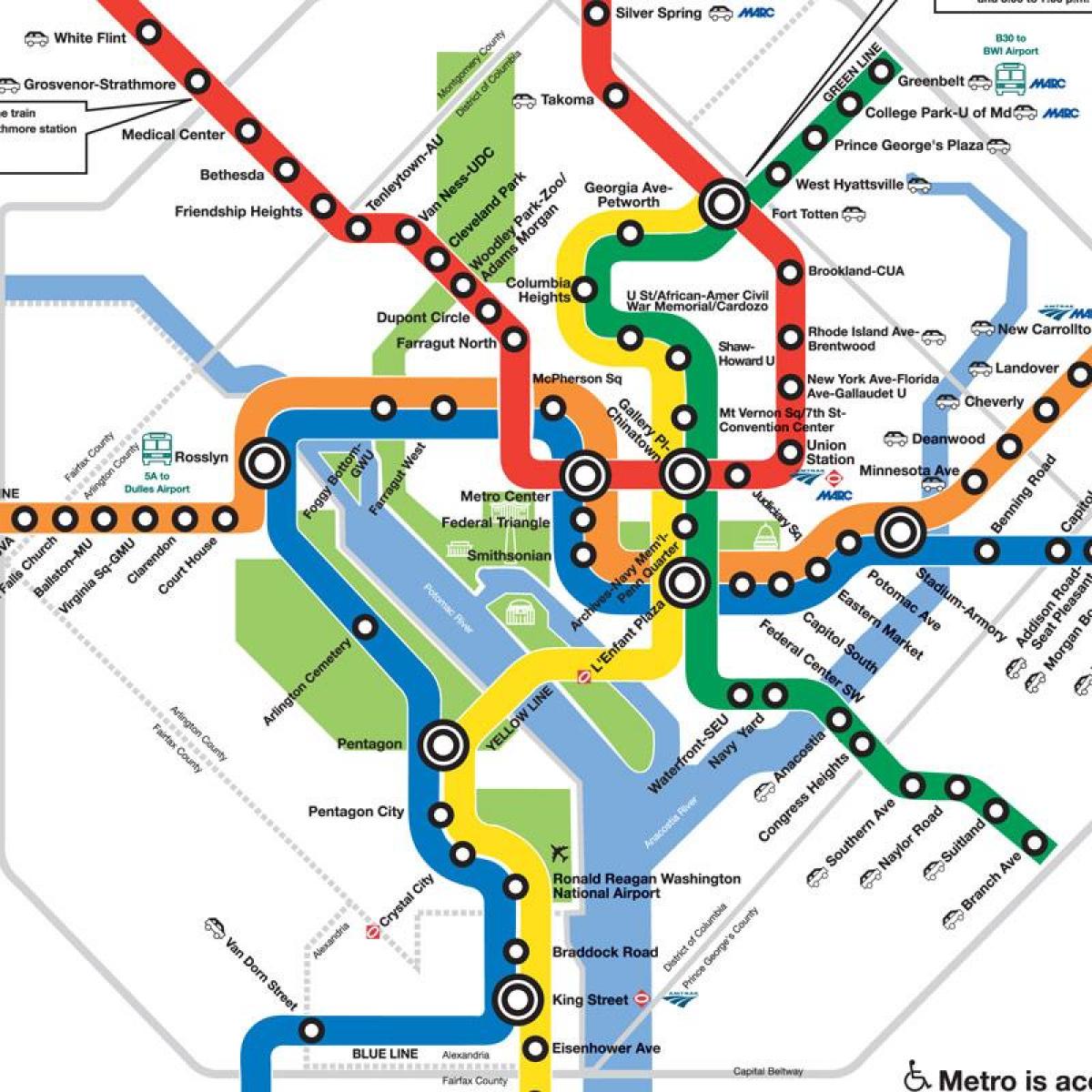 baru peta dc metro