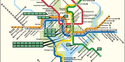 Washington dc trem peta