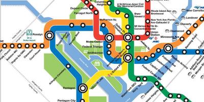 Baru peta dc metro